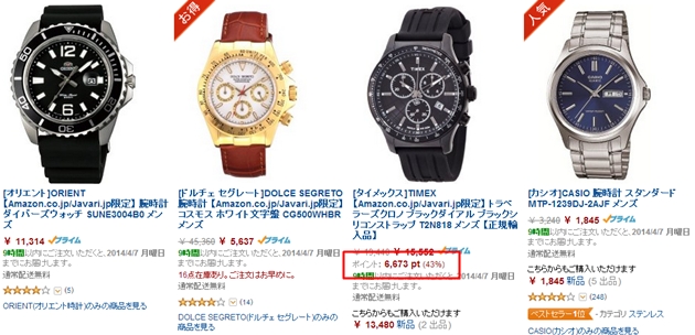 amazonポイント